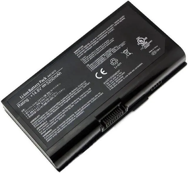 Main image of A42-M70 New Replacement Battery for AsusM70 N70 N90 X71 X72 G71 G72 F70 F70S F70SL G71G G71GX G72X G71V G71VG A32-F70 X72VR X72F X71VN M70L M70S M70V N70S N90S Series