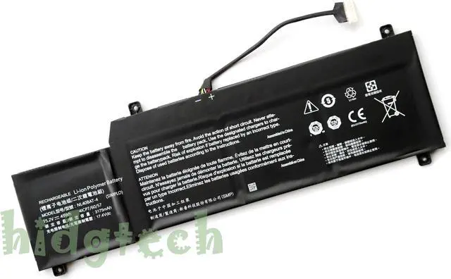 Main image of NL40BAT-4 New Battery for Clevo NL41MU NL51NU / for TUXEDO Aura 14 Gen3 Aura 15 Gen3 / for Machcreator-A 15.6" Machcreator-A Young 15 NKNL52RU  / for SCHENKER Work 14 Base