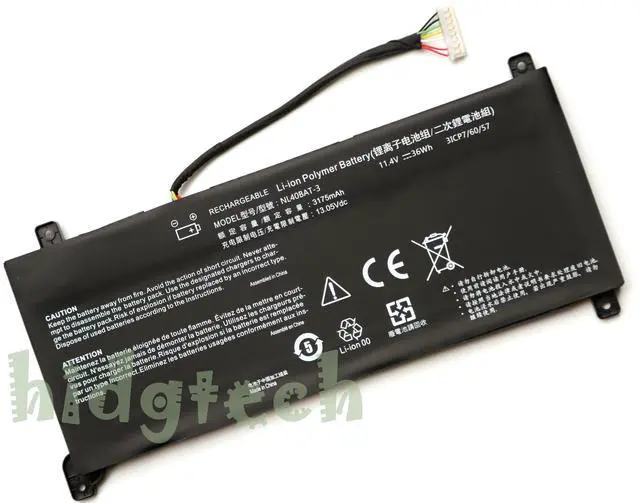 Main image of NL40BAT-3 New Laptop Battery For Clevo NL41GU NL41LU NL51LU MACHENIKE MACHCREATOR-AAS3AU Series