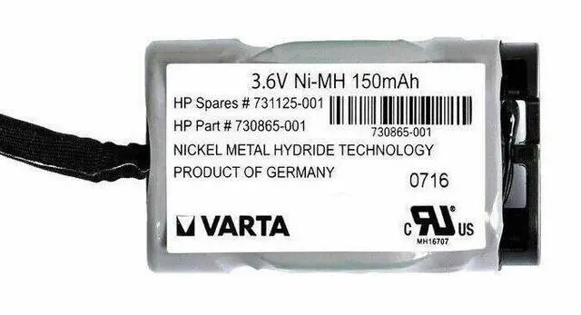 Main image of New 731125-001 730865-001 for HPVarta DL580 G9 Cache Battery With Cable