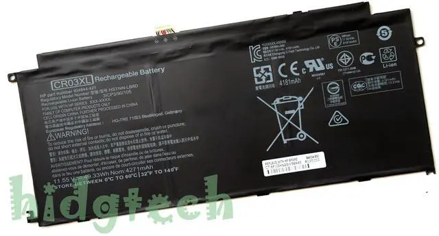 Main image of New CR03XL Battery for HPEnvy X2 12-E000 12-G000 Series 924844-1C1 924961-855