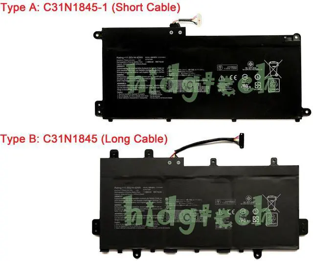 Main image of New C31N1845-1 C31N1845 Battery for Asus Chromebook Flip C346FA C436 C436FA Series 0B200-03570000 31CP4/74/84