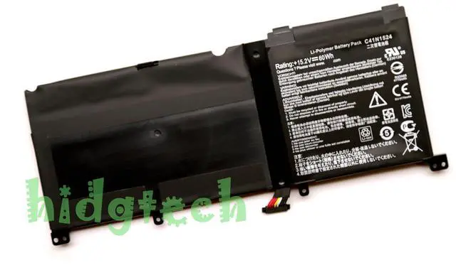 Main image of New C41N1524 Battery for Asus ZenBook Pro UX501JW UX501VW N501VW G501VW N501VW-2B Series 0B200-01250200