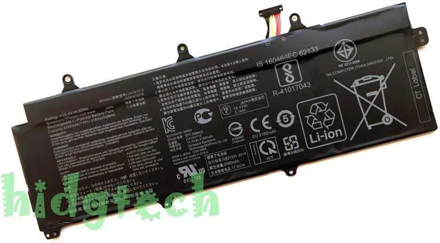 Main image of NEW C41N1712 Battery For Asus ROG Zephyrus GX501 GX501G GX501GI GX501V GX501VS GX501VI GX501GM GX501VS-XS71 Series 0B200-02380100 4ICP4/72/75