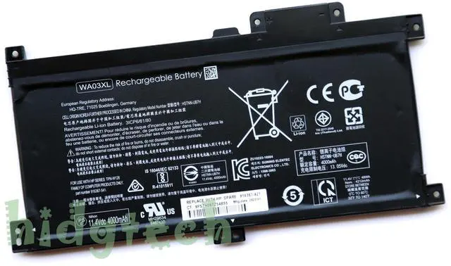 Main image of New WA03XL Battery for Pavilion X360 14-BA 15-BK 15-BR 5-BR036TX 15-br040NZ 15-br052OD 15-br068CL Series HSTNN-LB7T 916812-855