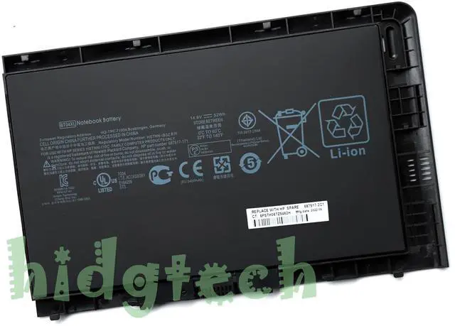 Main image of New BT04XL Battery for HPEliteBook Folio 9470m 9480m Series HSTNN-IB3Z HSTNN-DB3Z 687517-241 687945-001
