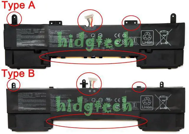 Main image of New C42N1839 Battery for ASUSZenbook 15 Pro UX563FD UX534 UX534F UX534FA UX534FAC UX534FT UX534FTC UX533FD Series 0B200-03470000 Type B