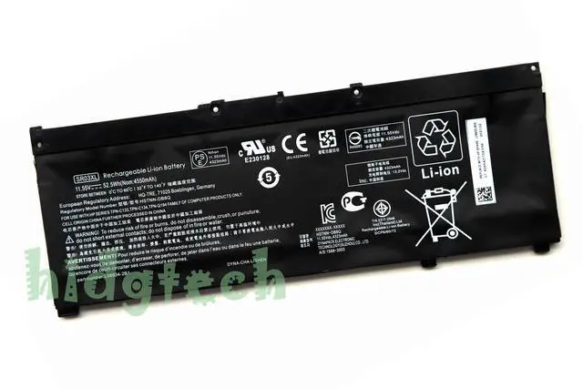 Main image of New SR03XL Battery For Pavilion Gaming 15-CX 15-cx0000 15-CX 15-CX0058WM  15-CX 15-cx0020nr Series L08855-855 HSTNN-IB8L HSTNN-DB8Q