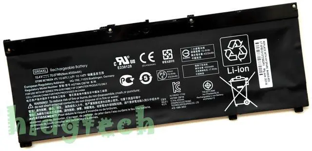 Main image of SR04XL New Battery for Omn 15-CE 15-ce000 / 15-ce000ng / Omen 15-ce002ng Series HSTNN-IB7Z HSTNN-DB7W 917678-2B1 917678-171 917724-855