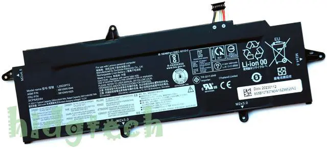 Main image of New L20C3P72 L20D3P72 L20M3P72 Battery for Lenovo ThinkPad X13 Gen 2 Series SB10W51960 SB10W51948 SB10W51825 31CP6/62/64
