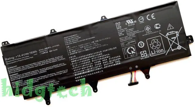 Main image of NEW C41N1802 Battery For Asus Rog Zephyrus S GX701 GX701G GX701GV GX735G GX735GX GX701GW GX701GX GX701GWR GX735GXR GX735GVR Series 0B200-03140100