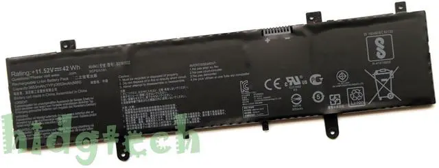 Main image of B31N1632 New Battery for Asus Vivobook 14 X405 X405U X405UA X405UR X405UQ S4000 S4000U S4100U Series 3ICP5/57/81