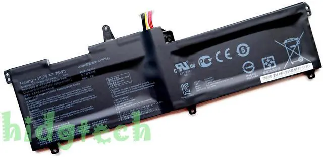 Main image of New C41N1541 Battery for Asus ROG Strix GL702V GL702VS GL702VT GL702VM GL702ZC GL702VMK GL703G Series 4ICP4/59/134