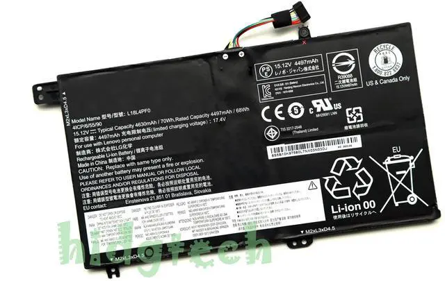 Main image of New L18L4PF0 L18M4PF5 Battery for Lenovo IdeaPad S540-15IWL S540-15IML Series 41CP/6/55/90