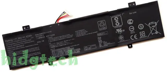 Main image of NEW C31N1733 Battery For Asus VivoBook Flip 14 TP470EA TP412FA TP412U TP412UA TP412UA-IH31T TP412UA-EC034T Series 0B200-02970000