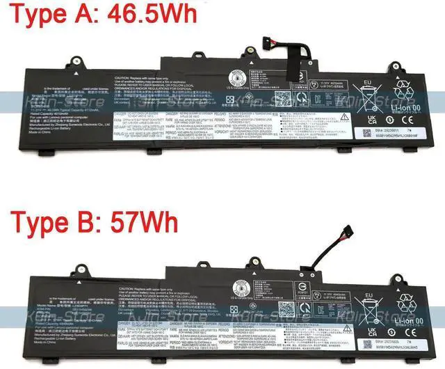 Main image of New L23B3P70, L23D3P70, L23L3P70, L23M3P70, L23X3P70, L23B3P71, L23D3P71, L23L3P71, L23M3P71, L23C3P72 L23D3P72, L23L3P72, L23M3P72, L23B3P72 Battery for ThinkPad L14 Gen 5 / ThinkPad L16 Gen 1 57Wh