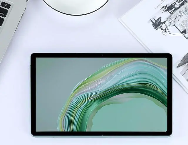 Alt view image 5 of 7 - DQDRM Tablet PC 16GB RAM 512GB ROM OCTA Core 4G LTE Support Phone Calls SIM HD Screen 2000x1200 Resolution Tablet with case Sky Blue