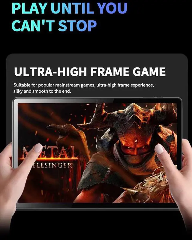 Alt view image 6 of 7 - 14 inch big screen HD tablet pc 16G RAM 1TB ROM Gaming tablet android 13 wifi LTE