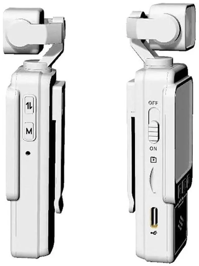 Alt view image 5 of 7 - DQDRM 1080P Outdoor Sports Camera Meeting Recorder Portable Pocket Cycling Sports Anti-Shake Camcorder