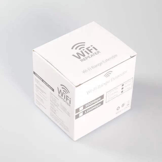 Alt view image 4 of 7 - 300M Wireless Repeater, 2.4G Wireless Signal Extender, Amplifier for WiFi Signals