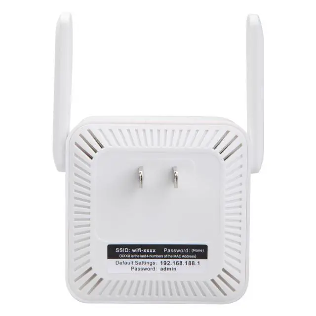Alt view image 5 of 7 - 300M Wireless Repeater, 2.4G Wireless Signal Extender, Amplifier for WiFi Signals