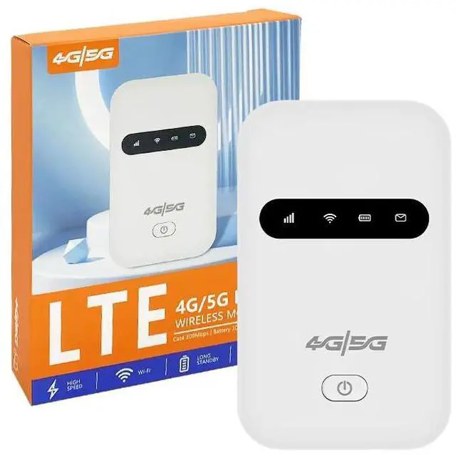 Main image of 4G portable WiFi, mobile MIFI, portable wireless router with SIM card slot