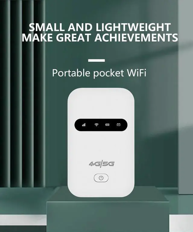Alt view image 5 of 7 - 4G portable WiFi, mobile MIFI, portable wireless router with SIM card slot