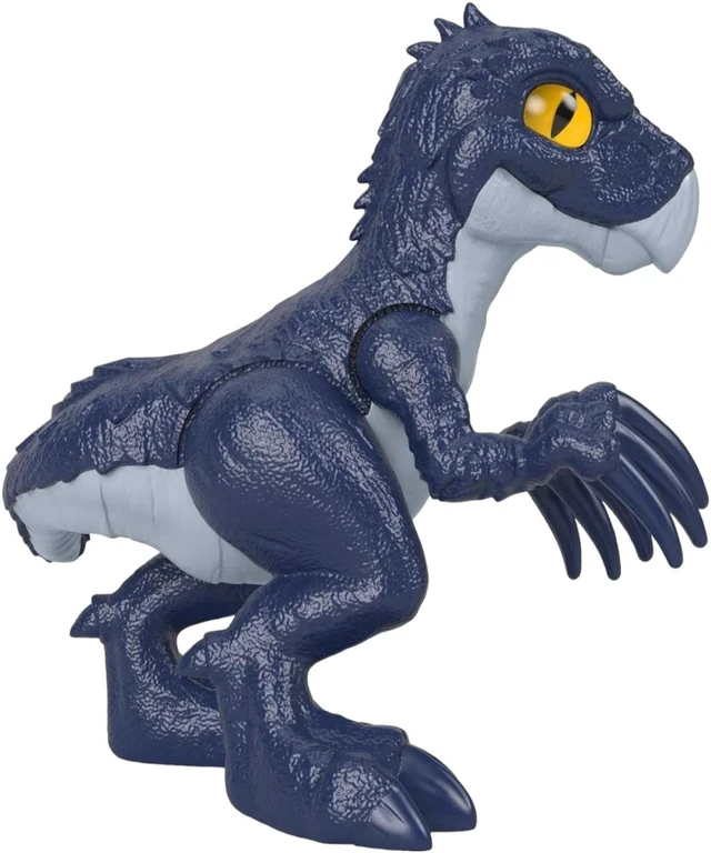 Alt view image 3 of 7 - Fisher-Price Jurassic World Dominion Imaginext Baby Therizinosaurus Dinosaur