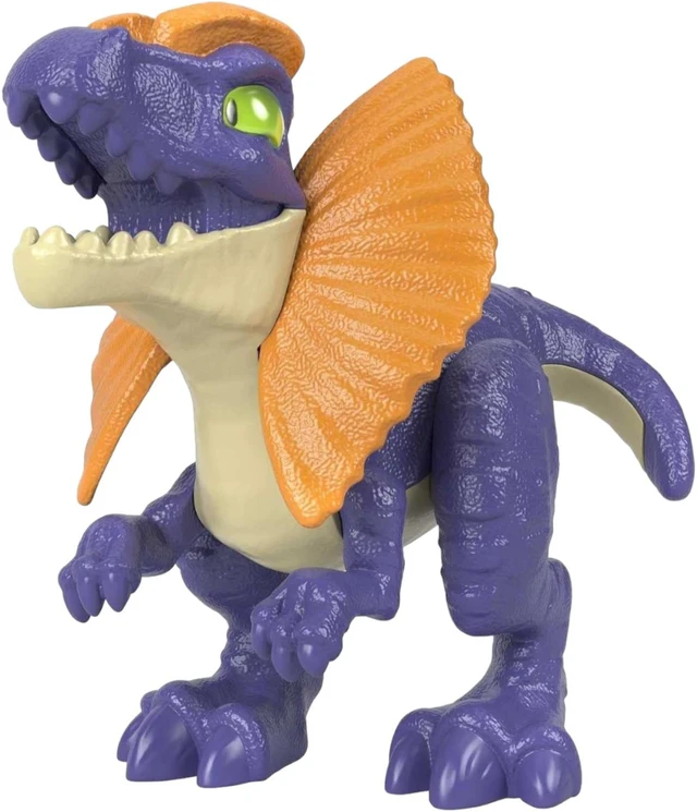 Main image of Fisher-Price Jurassic World Dominion Imaginext Baby Dilophosaurus Dinosaur Toy