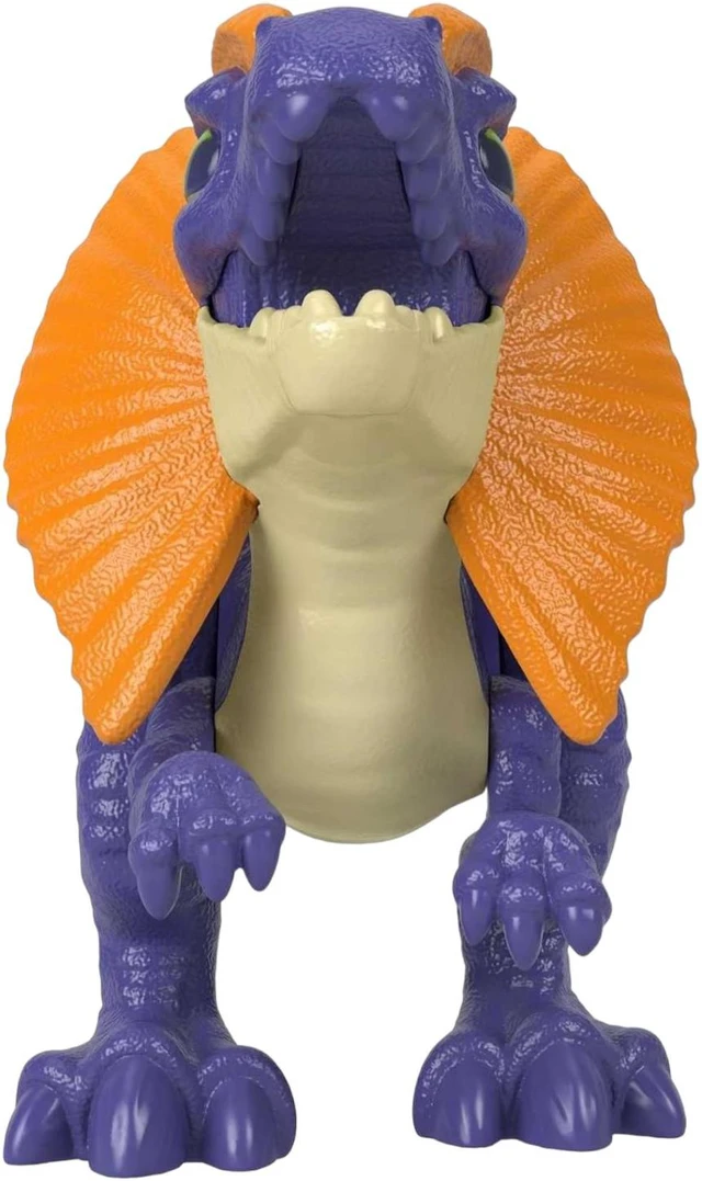 Alt view image 4 of 7 - Fisher-Price Jurassic World Dominion Imaginext Baby Dilophosaurus Dinosaur Toy