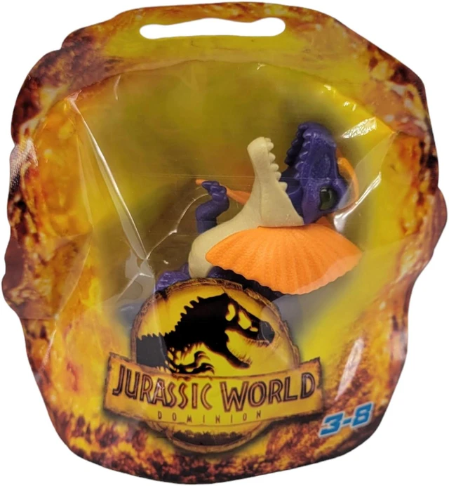 Alt view image 6 of 7 - Fisher-Price Jurassic World Dominion Imaginext Baby Dilophosaurus Dinosaur Toy
