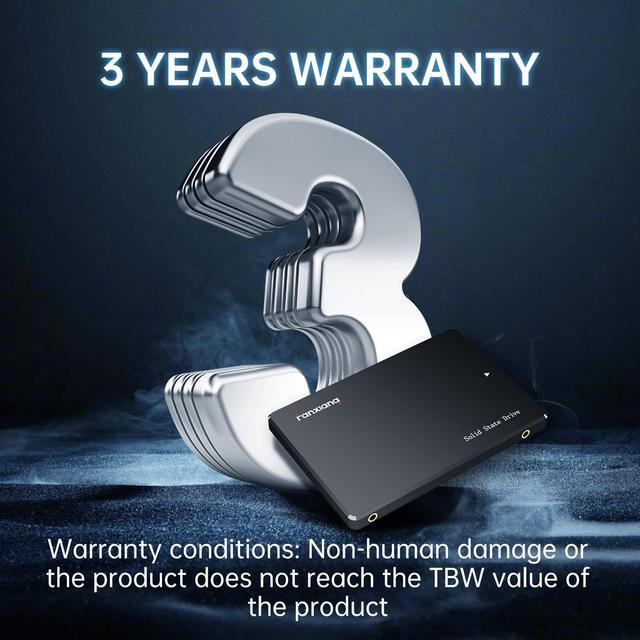 Alt view image 4 of 7 - fanxiang 256GB SSD SATA III 2.5" Internal Solid State Drive , 3D NAND TLC, Up to 550MB/s, Compatible with Laptops and PC Desktops