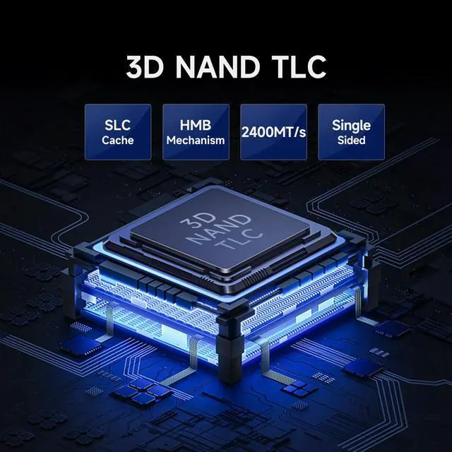Alt view image 3 of 6 - fanxiang M.2 SSD 1TB NVMe 2280 PCIe Gen 4 Up to 7300MB/s TLC Internal Gaming SSD, Compatible with PS5, Laptops, Aluminum Graphene Heatsink(S880)
