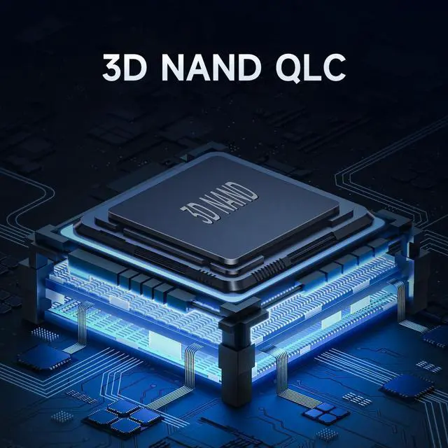 Alt view image 3 of 7 - fanxiang S501Q SSD 512GB PCle 3.0x4 Internal Solid State Drive, NVMe M.2 2280 Internal Solid State Drive, SLC Cache 3D NAND QLC Up to 3200MB/s for Laptop and PC Desktops