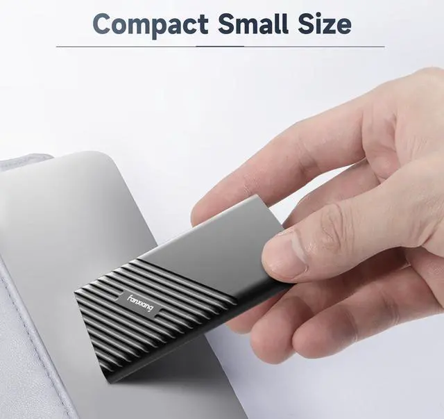 Alt view image 4 of 7 - Fanxiang External SSD 1TB Portable Hard Drive,External Solid State Drive,USB 3.2 Gen2 Type-C SSD Drive for iPhone 15/Pro/PC/Laptops/Creators/Gaming