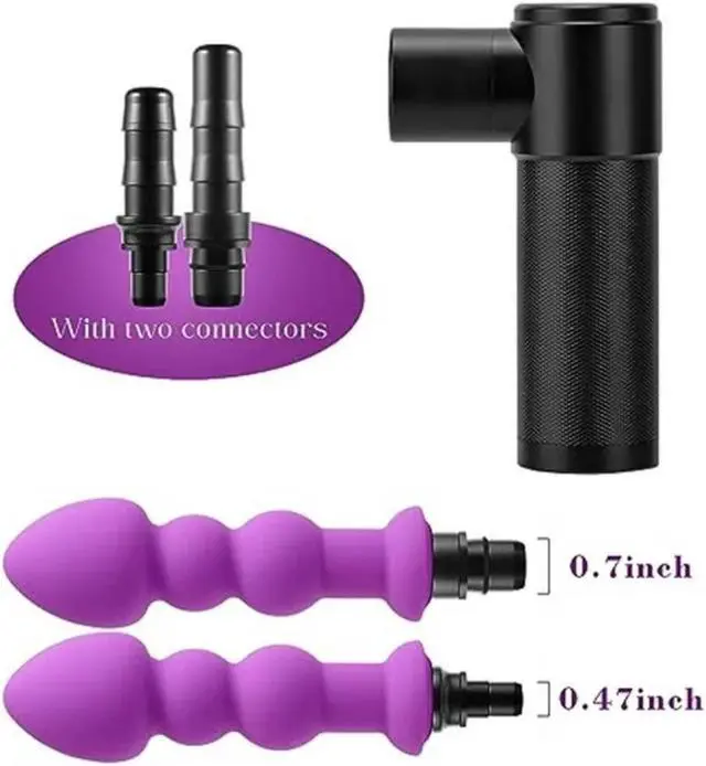 Alt view image 5 of 5 - Eletric Massage Gun Heads, Deep Tissue Massager Attachments, Portable Muscle Massage Gun Accessories for Back Neck Muscle Relieve,Head for Handheld Electric Body Muscle Massager Gift