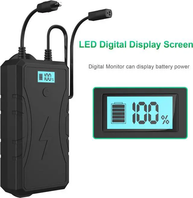 Alt view image 4 of 7 - 2500mAh Battery Pack for Reclining Furniture Universal Wireless Recliner Battery Pack Charger for Electric Recliner, Sofas, Lift Chairs, Couch Suitable for 2-Pin Connection