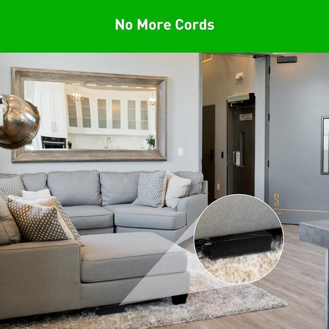 Alt view image 6 of 7 - Battery Pack for Reclining Furniture with Charger, 2500mAh Recliner Battery Pack Rechargeable for Power Recliner, Lift Chair and Couch, Fit Okin-Limoss-Berkline with LED Display
