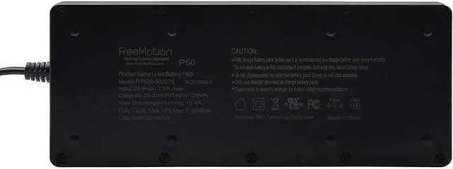 Alt view image 5 of 7 - 5000 mAh Battery Power Recliner Rechargeable Battery Pack, for Sofa Battery, Sectional Battery, Furniture Battery, with Power Supply