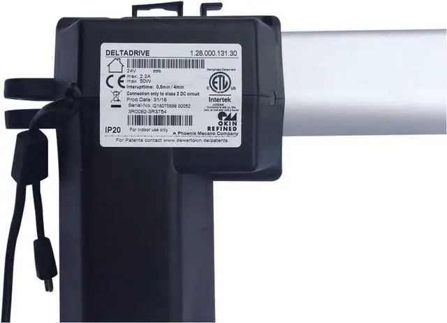 Alt view image 7 of 7 - Deltadrive Motor Actuator Replacement Kit for Electric Recliner Lift Chair