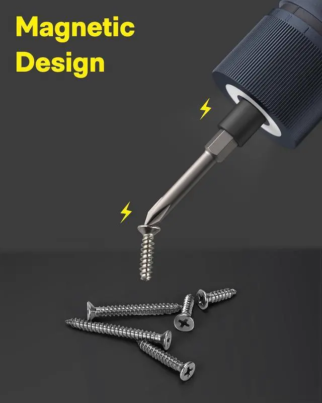 Alt view image 6 of 7 - HOTO Electric Screwdriver Kit,25-Piece Upgraded Bit Set,3.6V Cordless Screwdriver Rechargeable,Magnetic Case Lid,3 Torque Settings,1500mAh Battery,LED Light for Furniture/Electrical Repairs