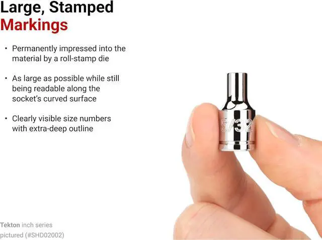 Alt view image 3 of 7 - 1/4 Inch Drive 6-Point Socket Set with Rails, 28-Piece (4-15 mm) | SHD90211