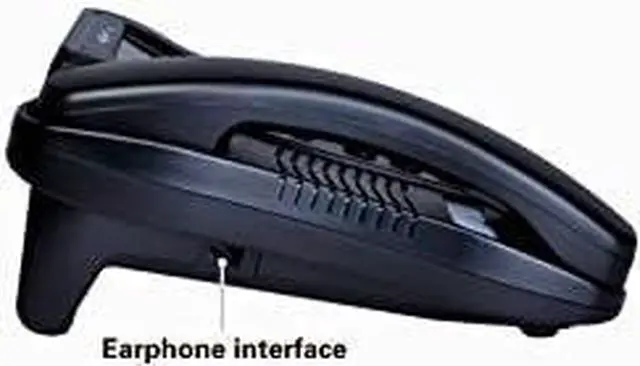 Alt view image 3 of 7 - Home Office Corded Phone with Caller ID, LK-P017B Call Center Phones with Headset, Landline Telephone for Business Desktop Phone with Extra-Large Buttons and Display Screen
