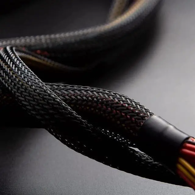 Alt view image 5 of 7 - Expandable Braided Sleeving 300Ft-1/2 inch Wire Loom, Aibole Braided Cable Sleeve Wire Wrap,Black