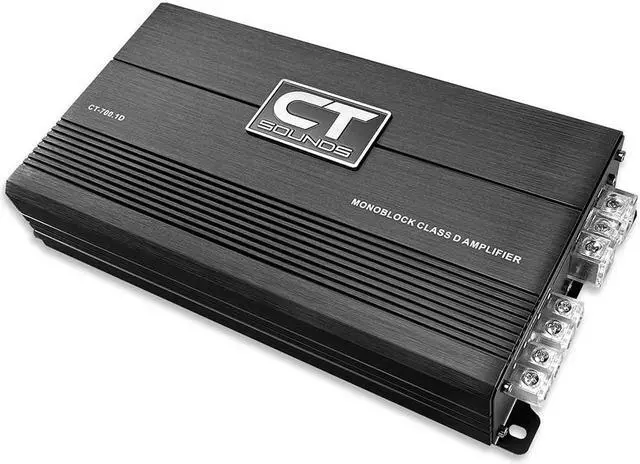 Alt view image 3 of 6 - CT-700.1D Compact Class D Car Audio Monoblock Amplifier, 700 Watts RMS
