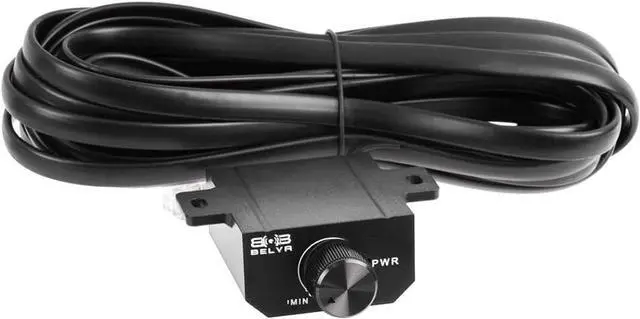 Alt view image 7 of 7 - BXA15001 1500W Peak BX-Series 2-Ohm Stable Class-A/B Monoblock Car Audio MOSFET Amplifier with Remote Subwoofer Level Control