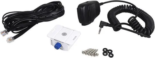 Alt view image 4 of 6 - RXM-S6 2600W Peak/660W RMS 6-Channel Marine Amplifier, PA Microphone, Waterproof Design, Bass Remote for Boats and Marine Audio