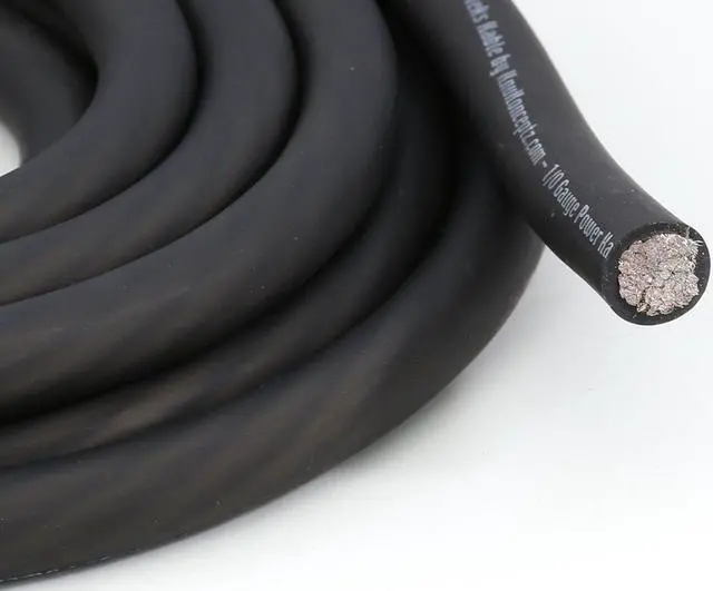 Alt view image 6 of 7 - Kolossus Flex Kable OFC 0 Gauge Power Wire Copper Cable Red (20 ft) 1/0 AWG