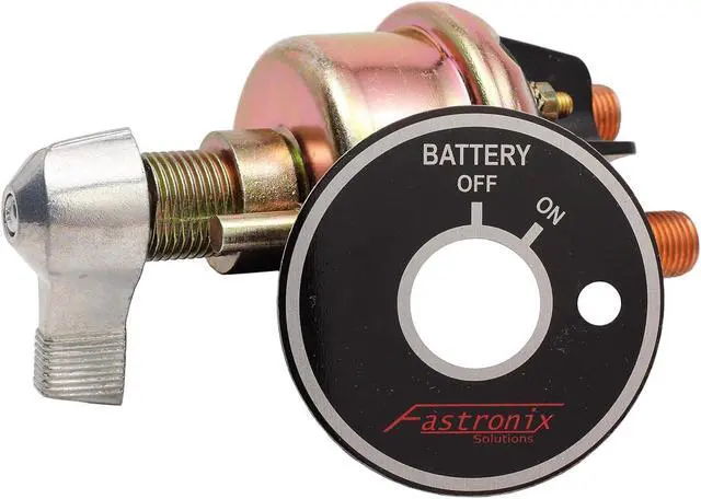 Alt view image 2 of 5 - 300A 1/2" Severe Duty Battery Disconnect Switch with Face Plate