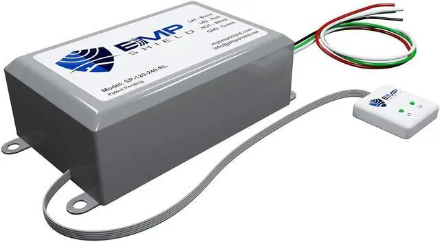 Alt view image 3 of 5 - Home EMP & Lightning Protection + CME Defense for Flush Mounted Breaker Box (SP-120-240-RL/Concealed Model) Lightning, Solar Flare, and Surge Protection